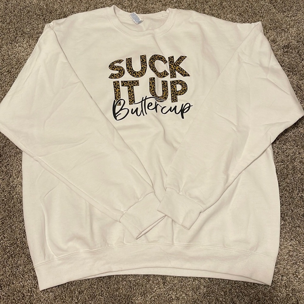 Crew neck sweatshirt